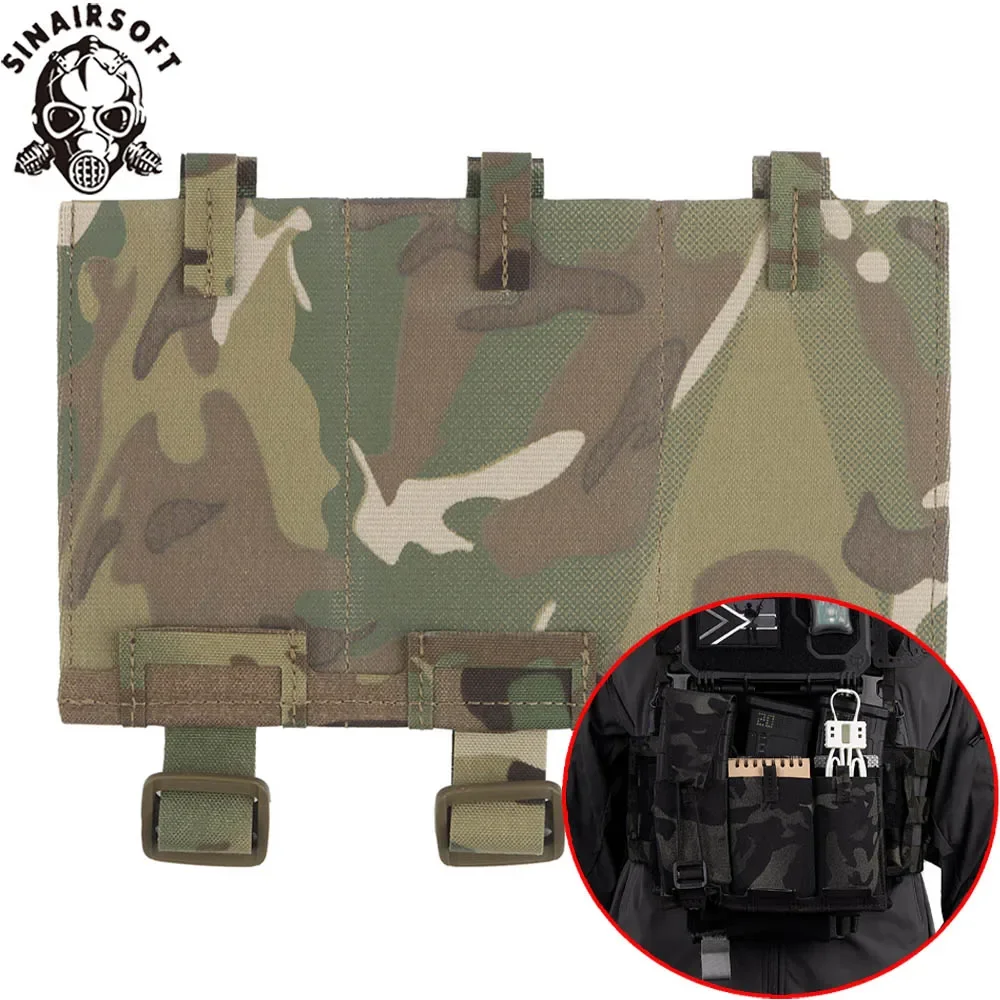 Adaptador MOLLE táctico Triple Mag para chaleco y portaplacas - imagen 2
