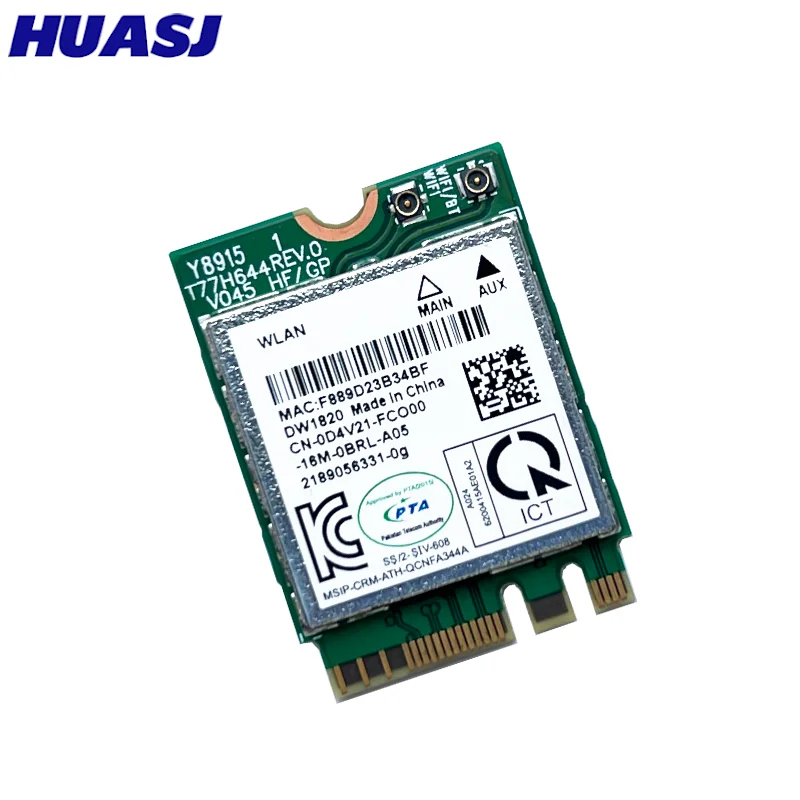Tarjeta WiFi M.2 802.11ac doble banda con Bluetooth - imagen 2