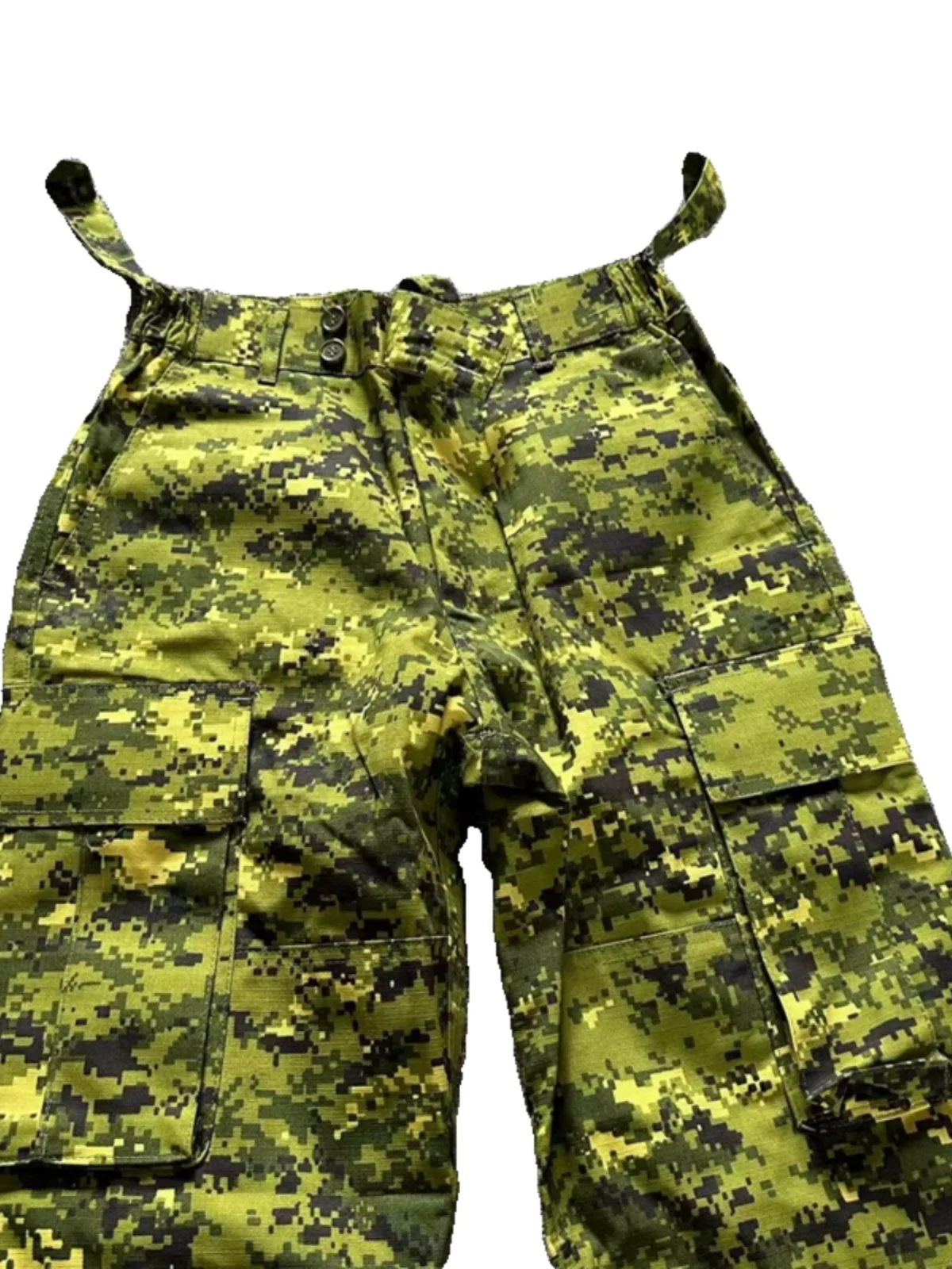 Pantalones tácticos camuflaje de rejilla pierna recta exterior - imagen 4