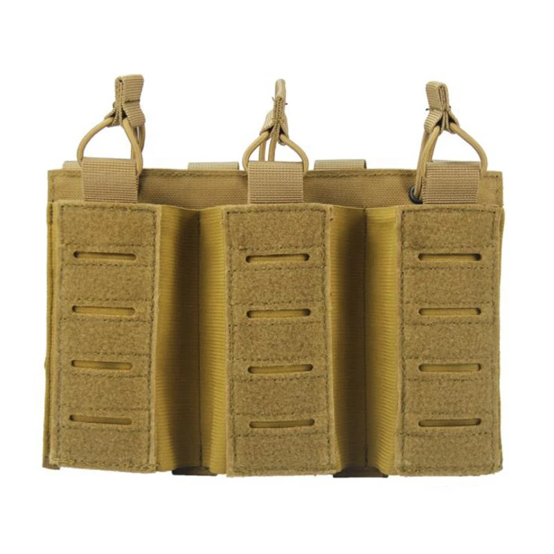 Detalle del sistema de fijación Molle trasero