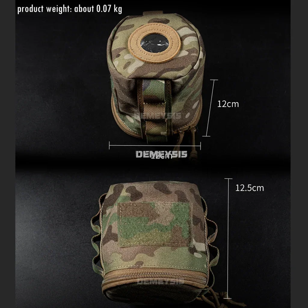 Portarrollos papel higiénico MOLLE – Bolsa táctica outdoor - imagen 5