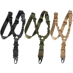 Eslinga táctica ajustable para pistola y rifle de cuerda elástica