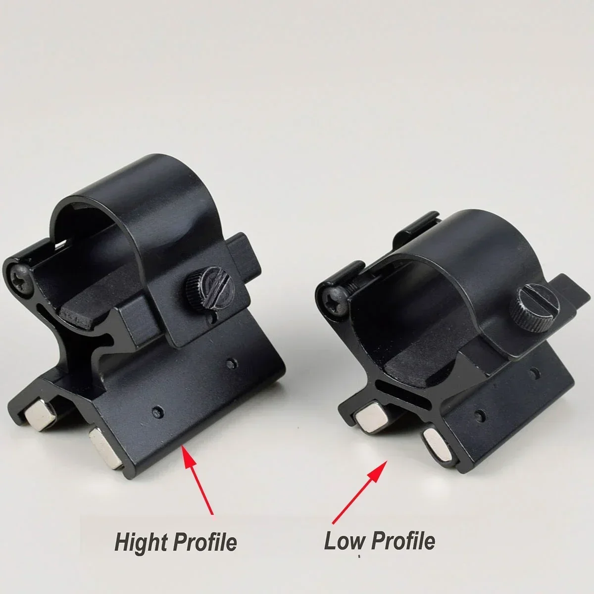 Soporte magnético táctico para visor, linterna y láser de caza - imagen 4