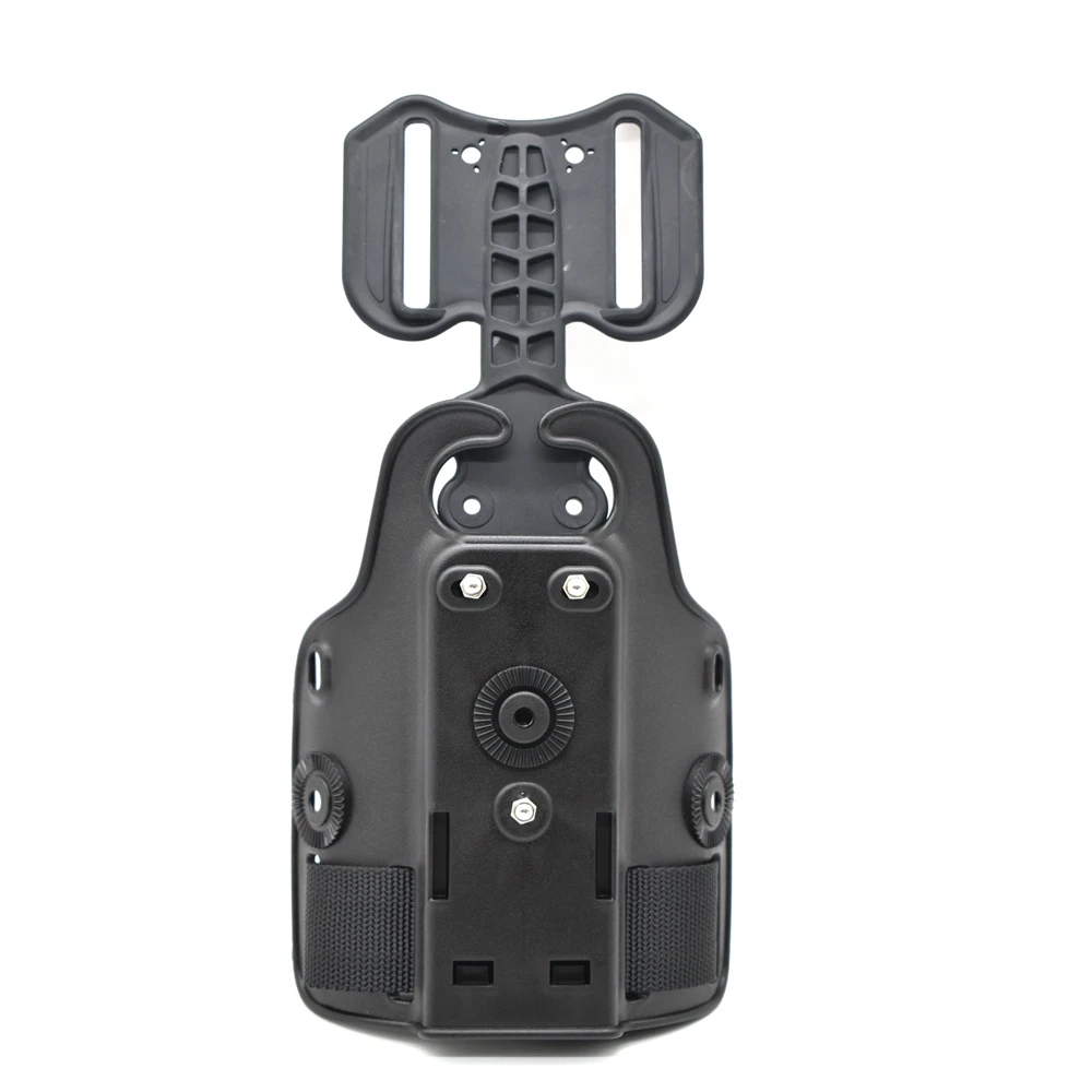 Funda pierna táctica MOLLE con plataforma ajustable y funda cargador