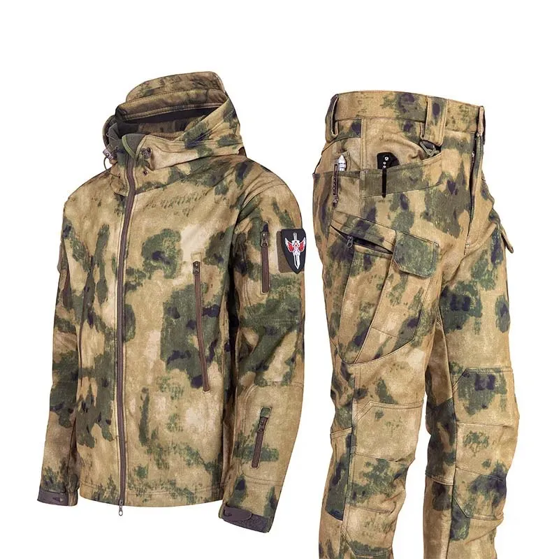 Chaqueta táctica polar impermeable multibolsillo resistente a cortes - imagen 5
