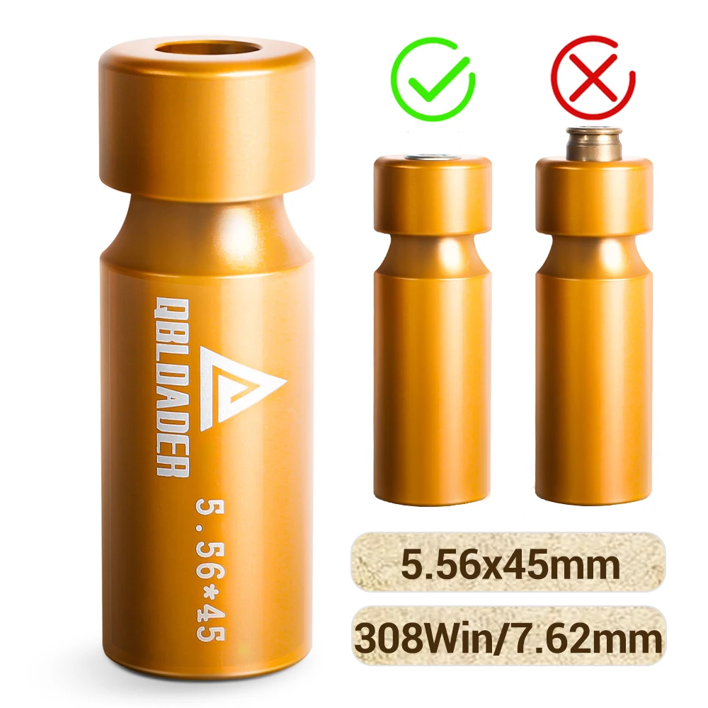Medidor de cartucho para recarga – calibres 5,56/.308/7,62mm