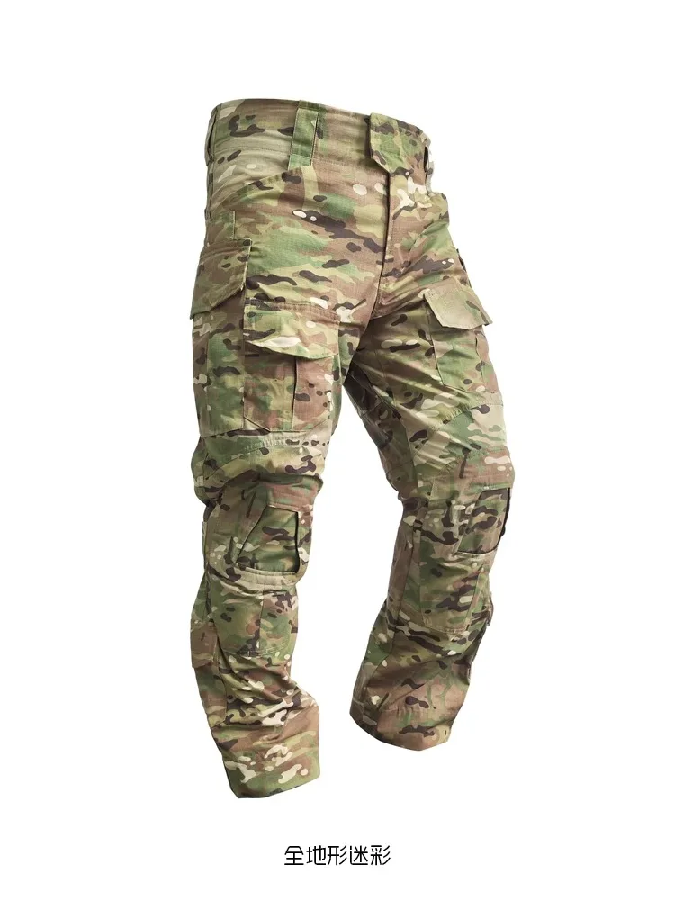 Pantalón táctico verde para caza y tiro