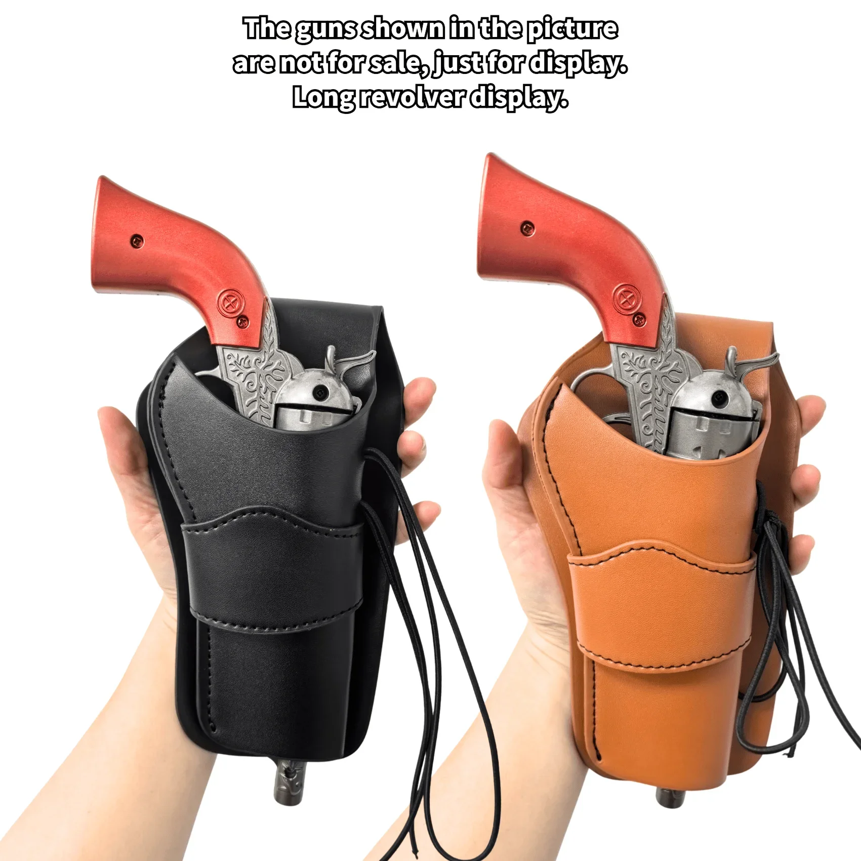 Detalle de la funda y el sistema de fijación en el cinturón