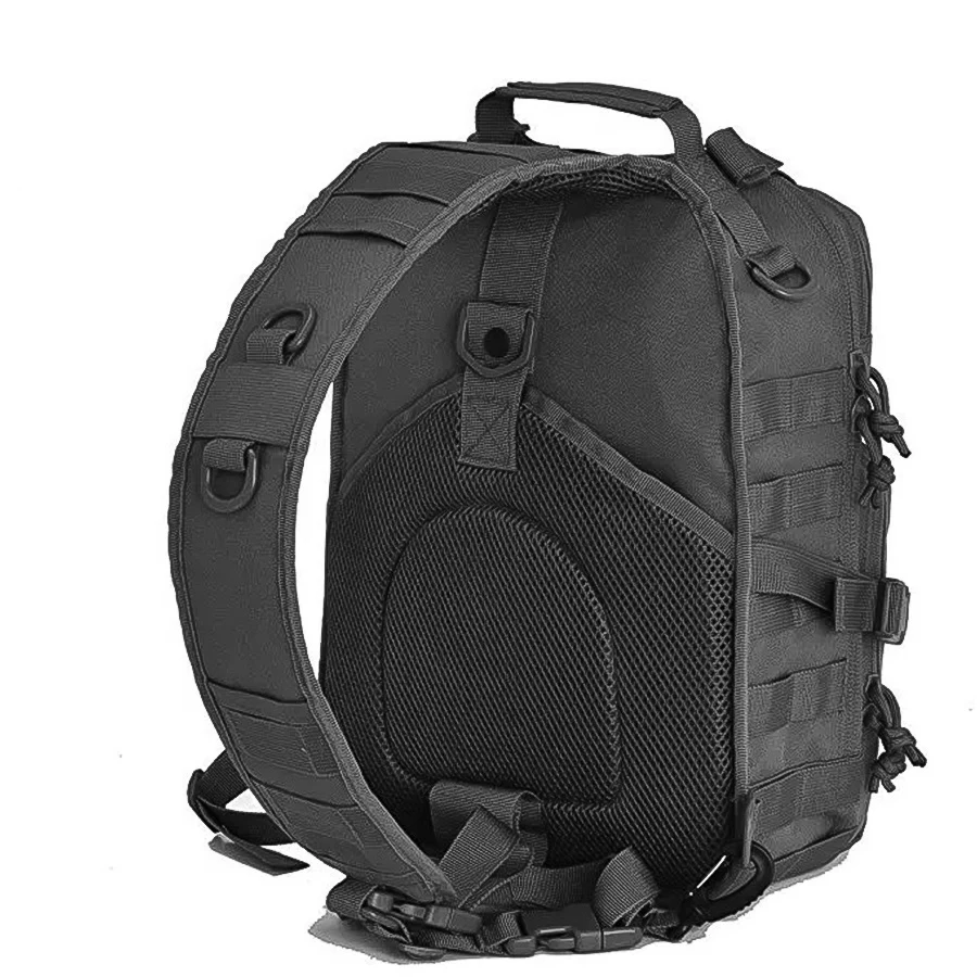 Bolso de pecho táctico Oxford gran capacidad con correa compresión - imagen 5