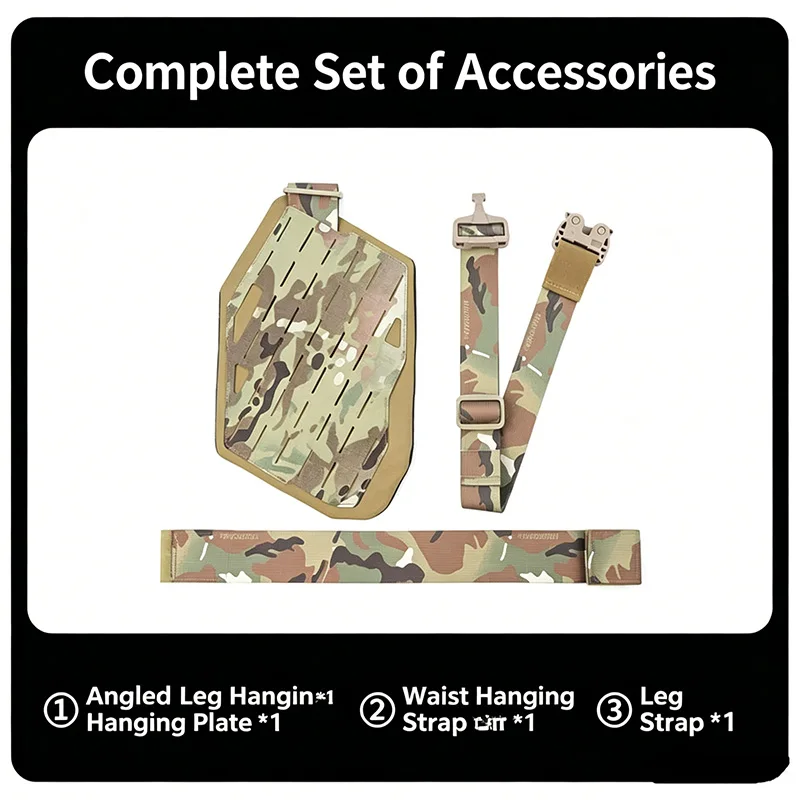 DMGear Funda Táctica MOLLE de Muslo Izquierdo para Glock