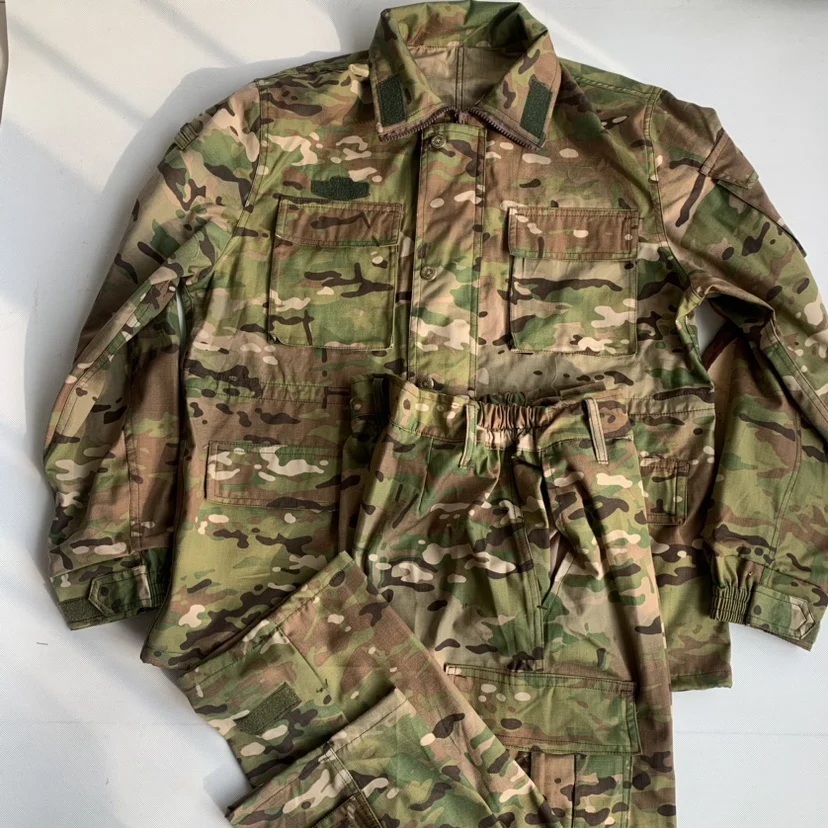 Vista del conjunto camuflado