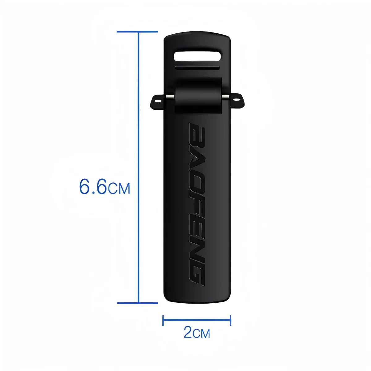 Baofeng UV-5R clip de cinturón táctico con soporte tornillos - imagen 2