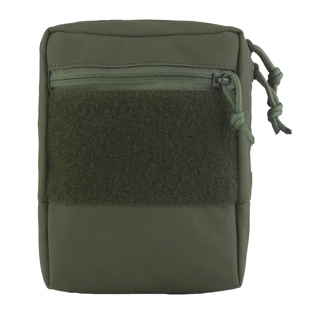 Detalle del sistema MOLLE y fijación trasera