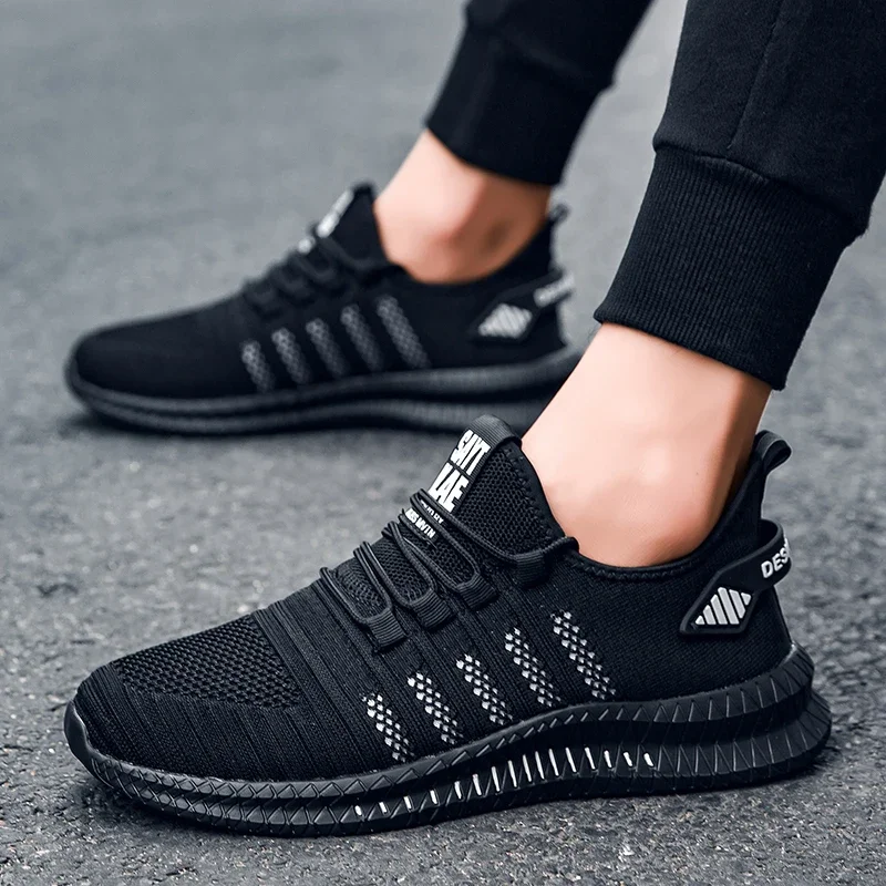 Zapatillas de running para hombre transpirables y antideslizantes - imagen 2