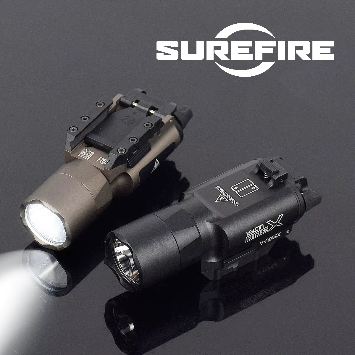 Surefir X300 Ultra luz LED táctica de metal para pistola - imagen 2