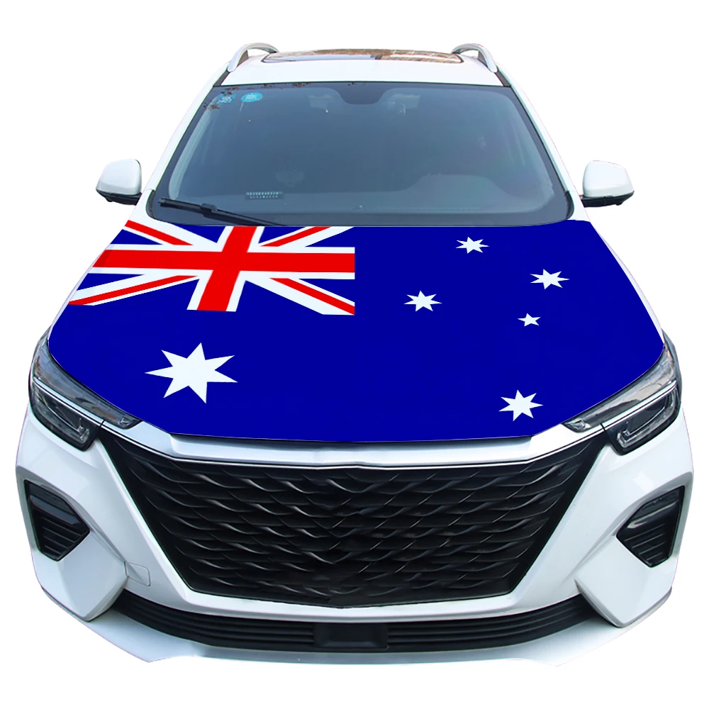 Funda capó coche bandera Australia decorativa - imagen 3