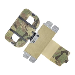 Chaleco táctico Airsoft Tegris con panel modular abatible para móvil