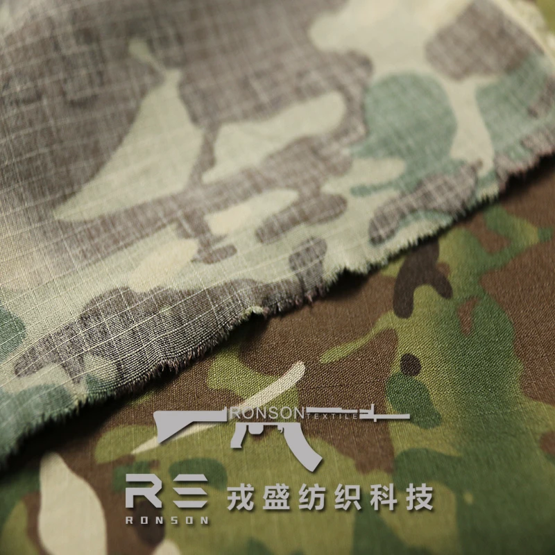 Tela táctica Ripstop NYCO Multicam MC Camo nailon y algodón - imagen 2