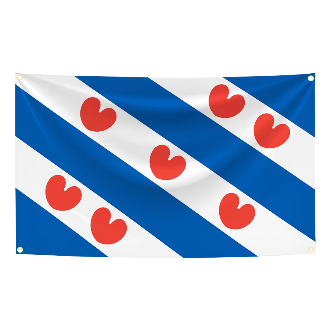 FLAGLAND Bandera decorativa Friesland Países Bajos, diseño provincial - imagen 5