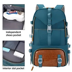 Mochila de viaje deportiva para acampar al aire libre y senderismo