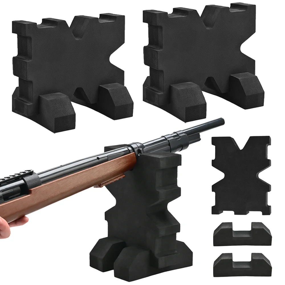 Soporte de espuma para rifle con base