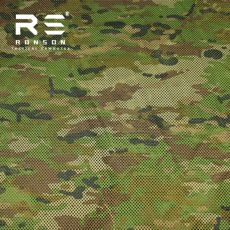 Tela malla camuflaje táctica de tricota para estampado en prendas - imagen 2