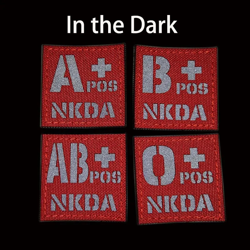 Parche reflectante tipo IR para emblema táctico de rescate - imagen 5