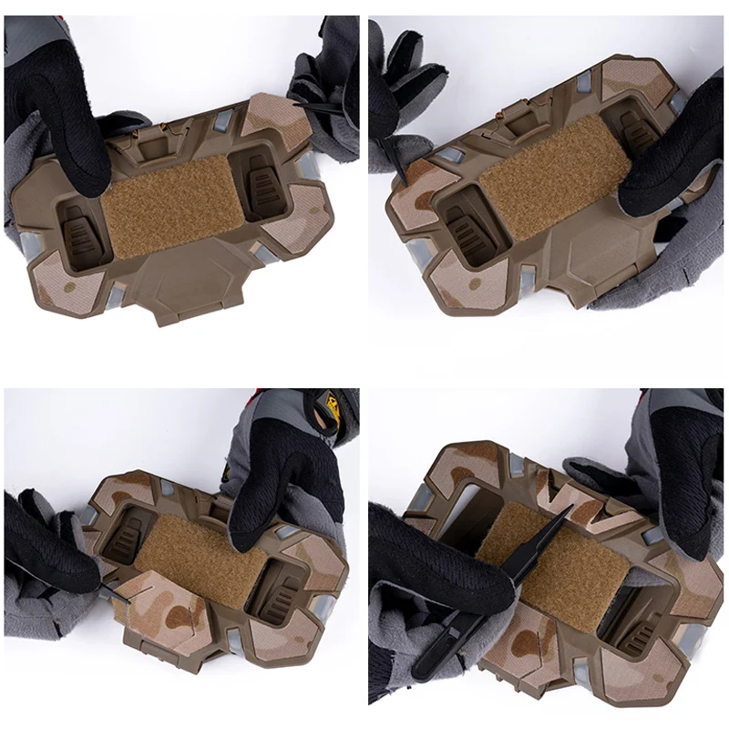 Soporte táctico para móvil MOLLE plegable camuflaje Airsoft - imagen 5