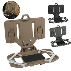 Soporte MOLLE plegable para teléfono con tablero de navegación