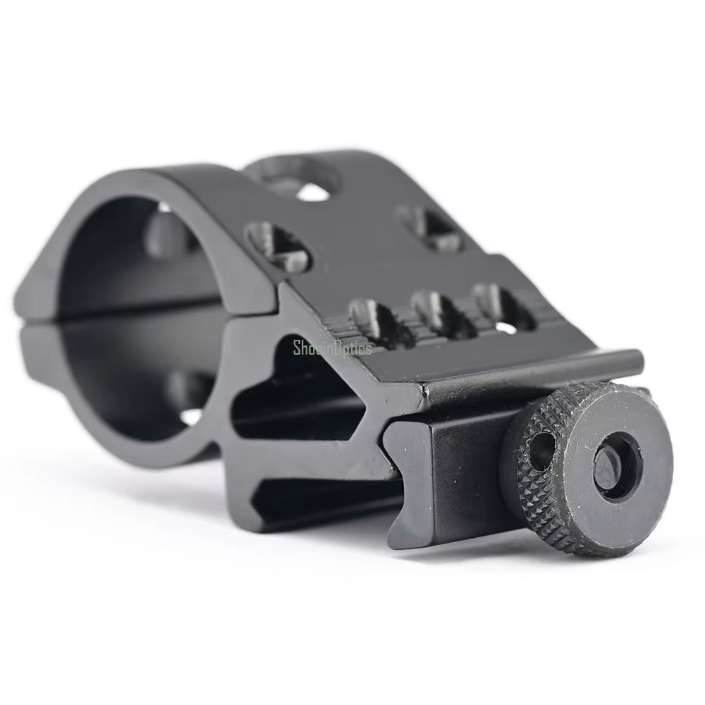 Soporte riel Picatinny para mira y linterna táctica - imagen 4