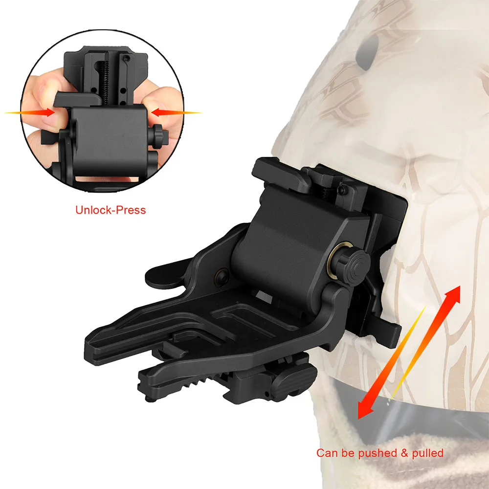 Montaje NVG en casco de aluminio para PVS-14 y PVS-7 - imagen 3