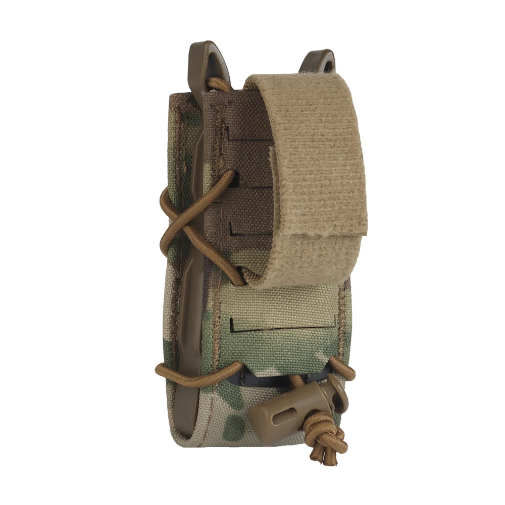 Funda cargadores 9mm MOLLE extracción rápida – Camuflaje Tiger Stripe - imagen 3