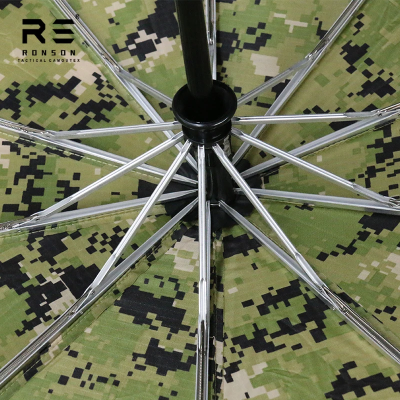 Paraguas táctico Ronson AOR2 camuflaje automático para aire libre - imagen 3