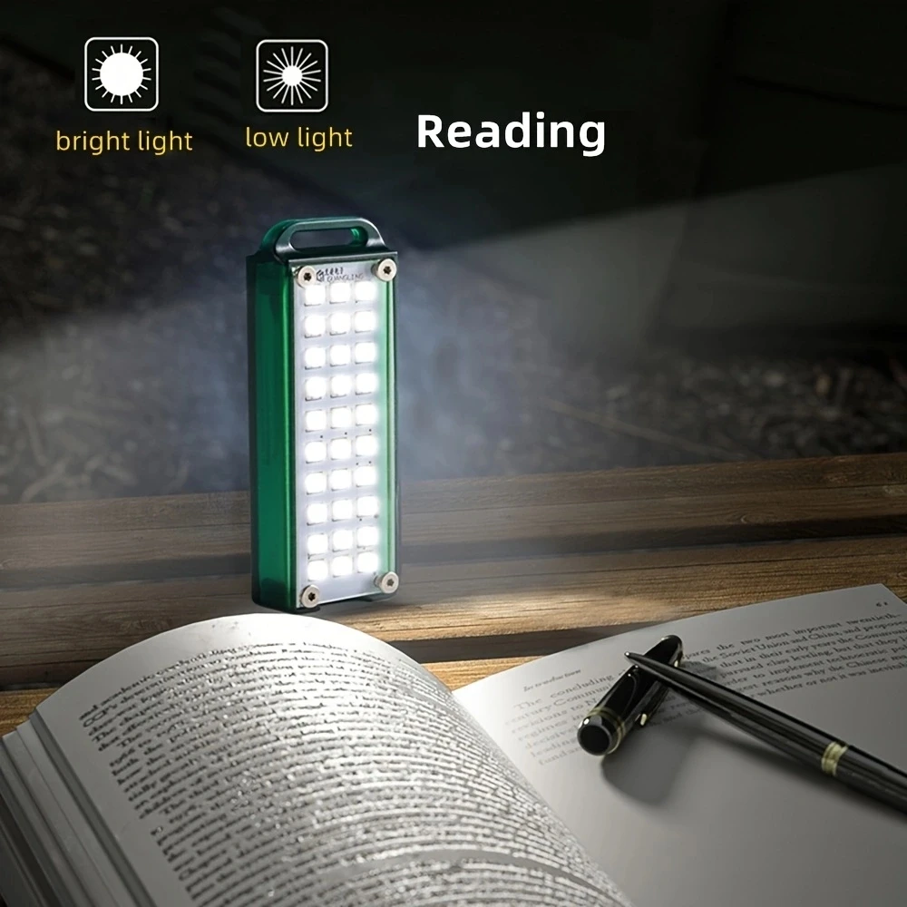Mini llavero LED táctico recargable USB – Luz emergencia - imagen 2
