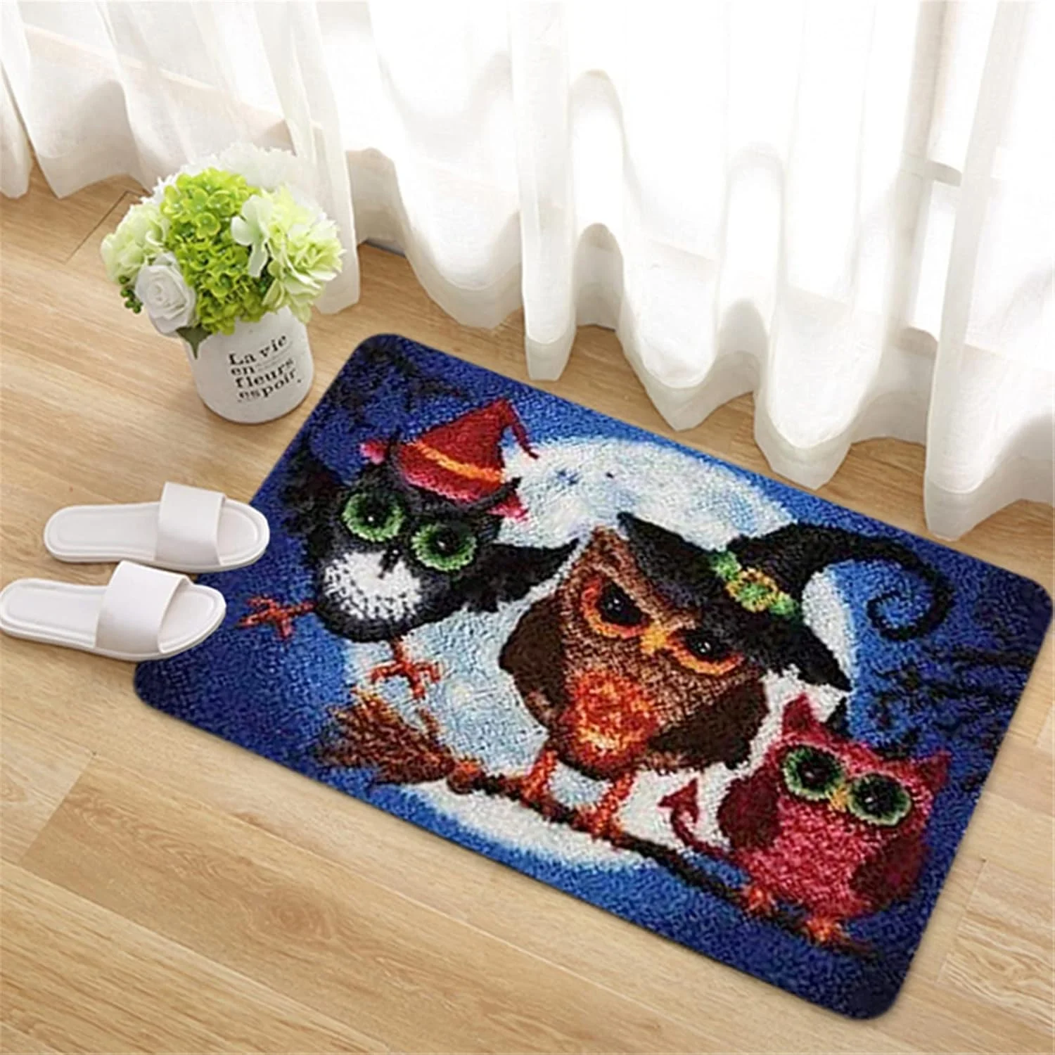 Kit punto de cruz calabaza Halloween – Bordado manualidad - imagen 3