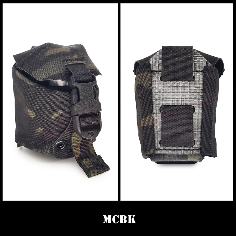 Bolsa táctica MOLLE granadas airsoft paintball para combate - imagen 5