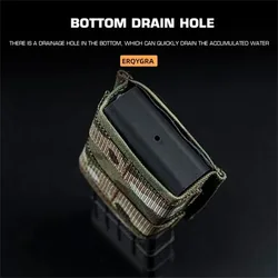 Bolsa táctica MOLLE para cargadores Airsoft con liberación rápida