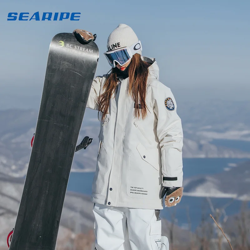SEARIPE chaqueta de nieve unisex – Impermeable y transpirable