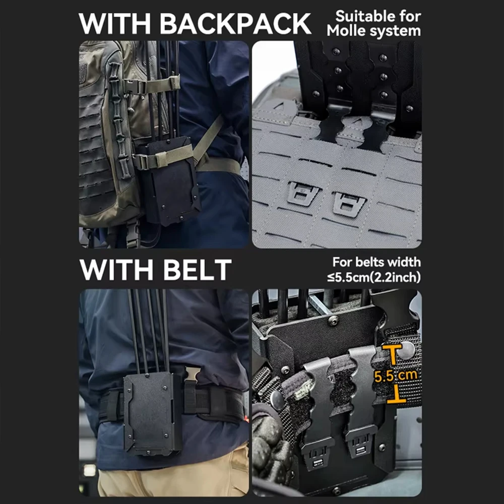 Accesorios para tirachinas de caza MOLLE de extracción rápida - imagen 4