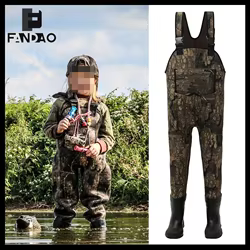 Pantalones tácticos térmicos de camuflaje infantil para invierno