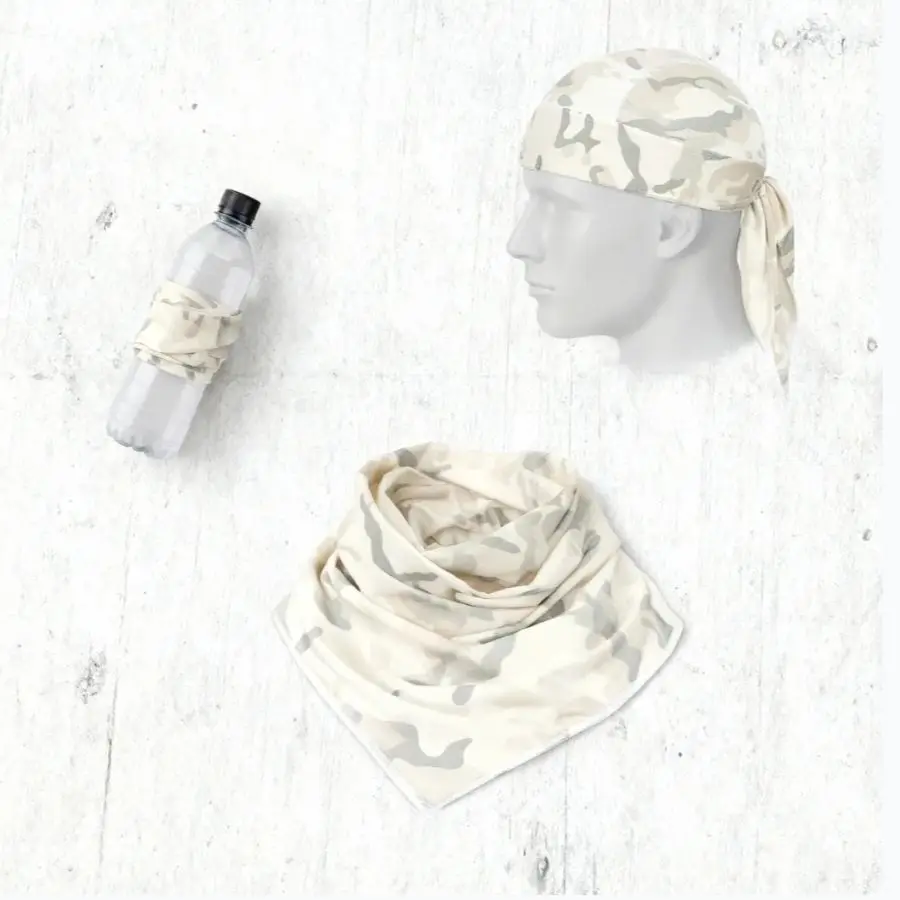 Gorra interior ciclismo con pañuelo, transpirable secado rápido - imagen 2
