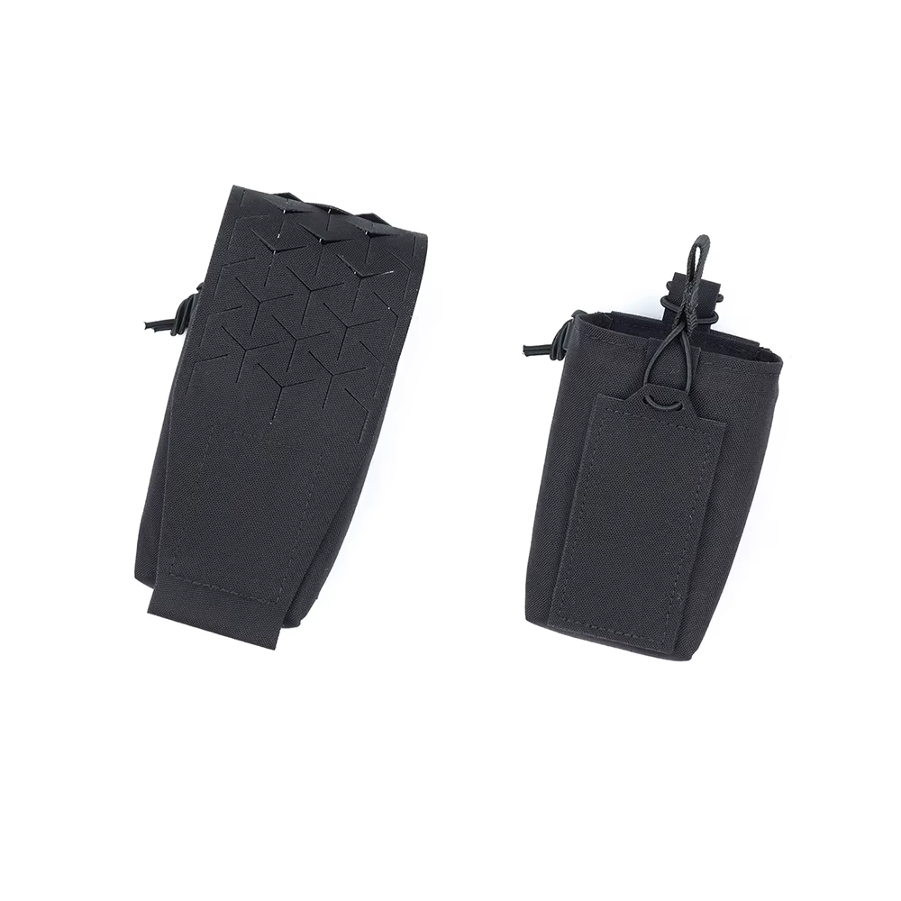 Chaleco táctico modular MOLLE negro – Portaplacas resistencia alta - imagen 3
