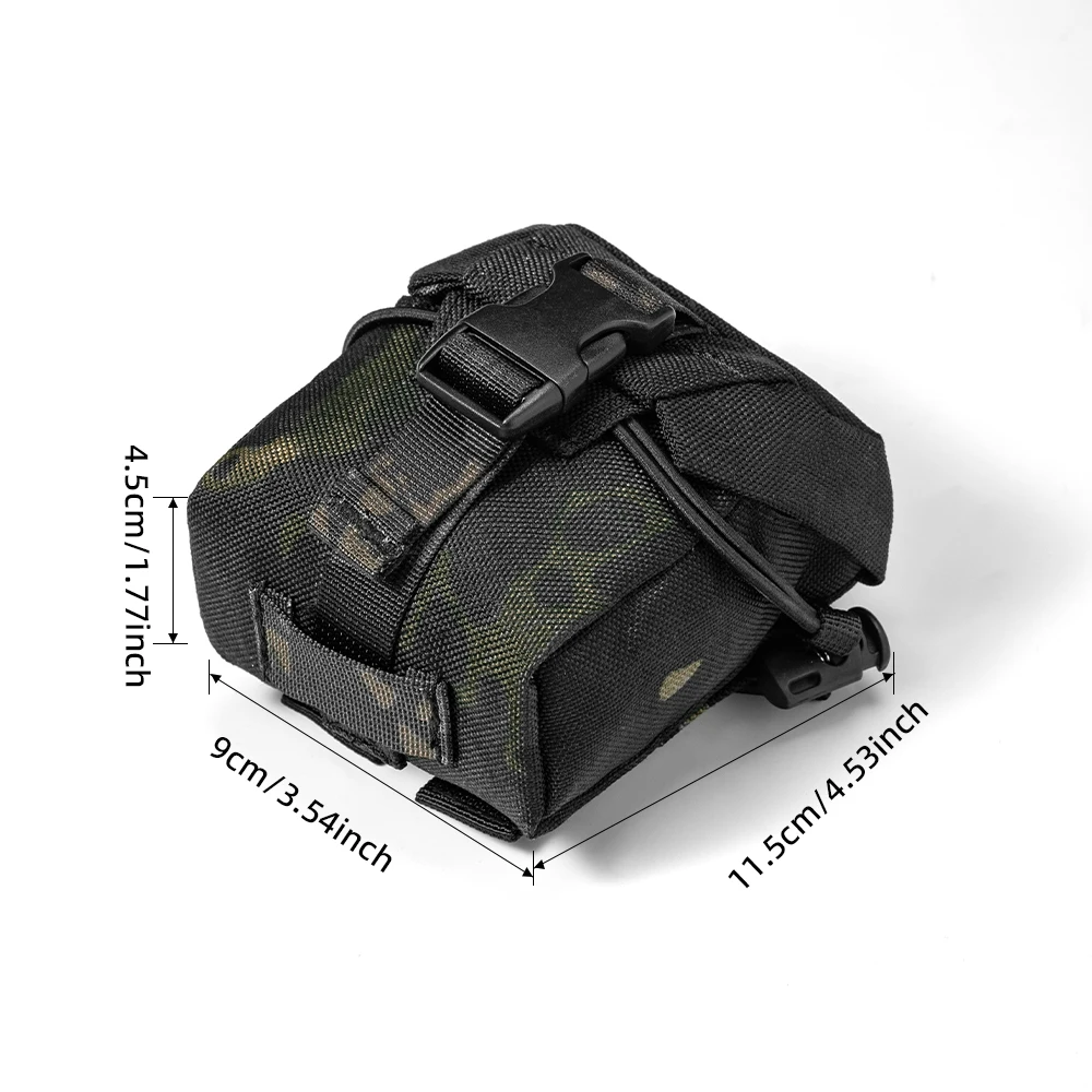 Bolsa táctica MOLLE para granadas EDC de liberación rápida - imagen 5
