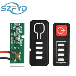 Caja de baterias Li-ion 5S con display LED 18-21V para packs DIY