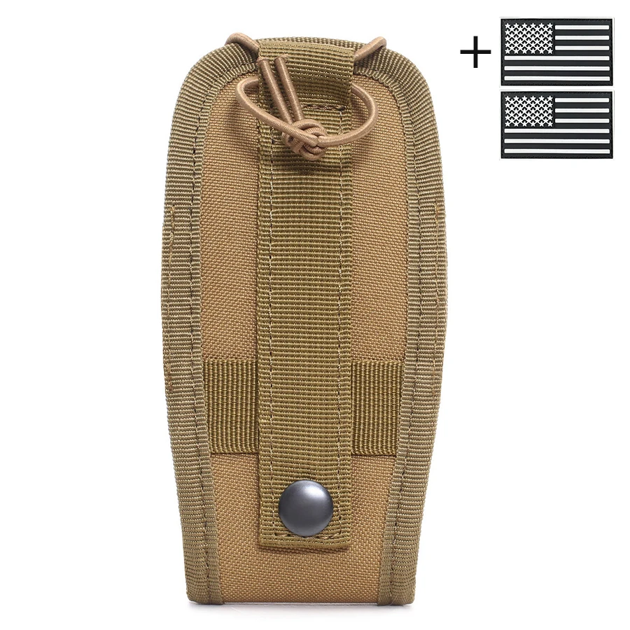 Funda táctica para altavoz aire libre con sujeción MOLLE y riñonera - imagen 4