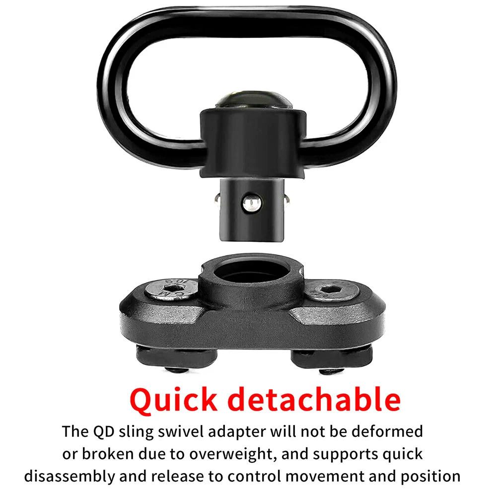 Soporte QD Picatinny 360° para eslinga táctica - imagen 5