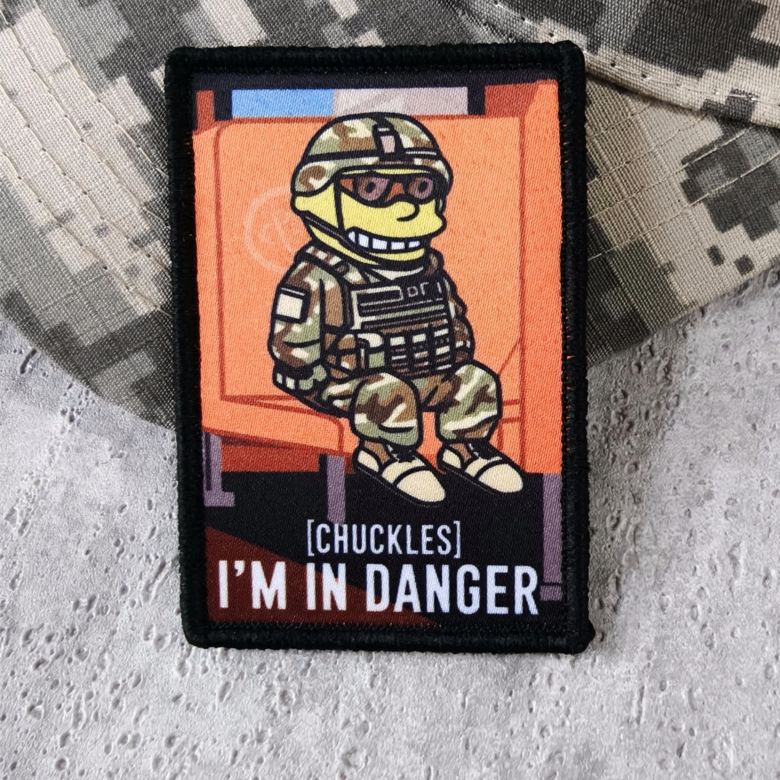 Parche táctico de meme divertido con velcro para mochilas - imagen 4