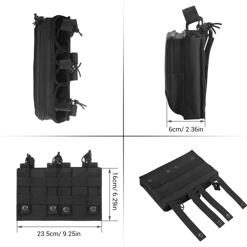 Portacargadores MOLLE para revistas y cartuchos Airsoft - imagen 5