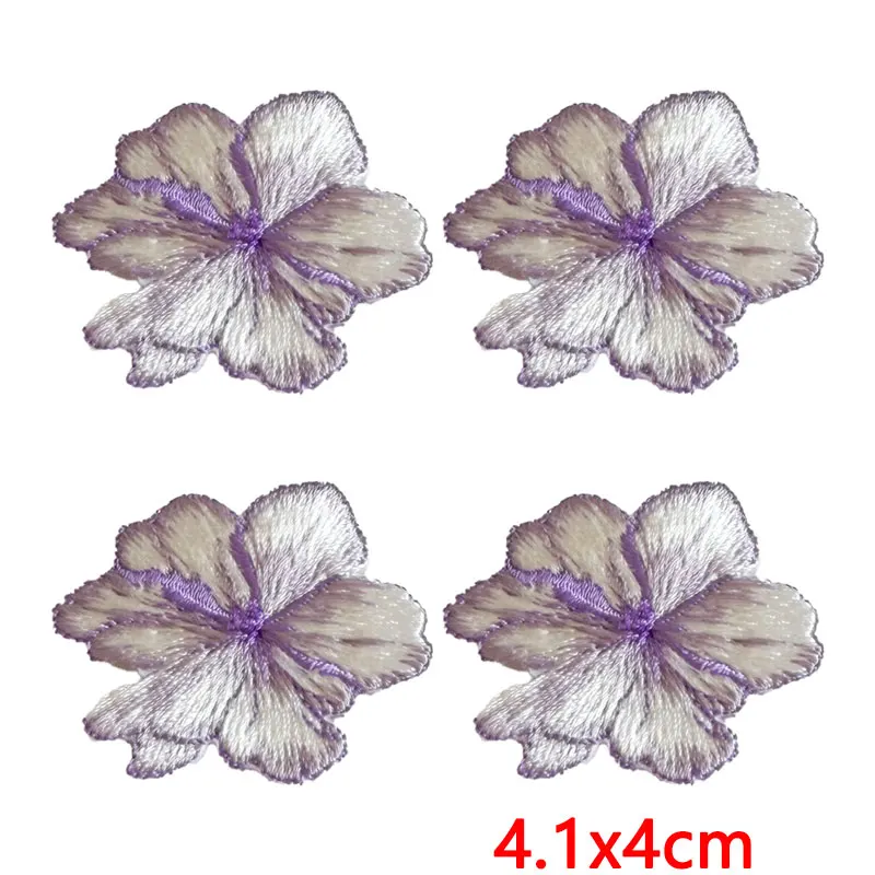 Parche termoadhesivo bordado flor de cerezo – para ropa y mochilas