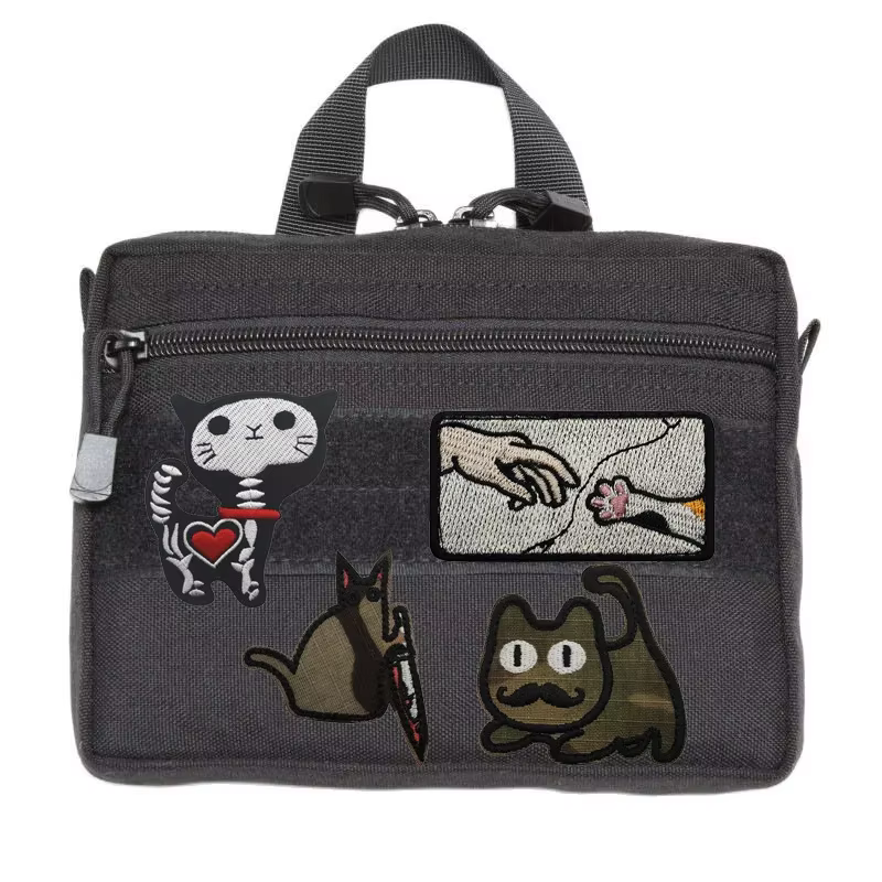 Parche aplicado en mochila